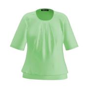 Korte Mouw Blouse Shirt Frank Walder , Green , Dames