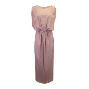 Pre-owned Polyester dresses Acne Studios Pre-owned , Pink , Dames