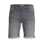 Iconische Denim Shorts Jack & Jones , Gray , Heren