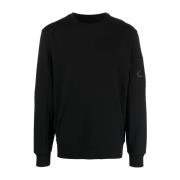 Logo Lens Patch Sweatshirt C.p. Company , Black , Heren