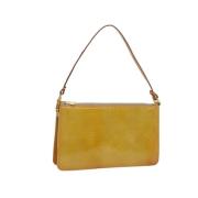 Pre-owned Leather louis-vuitton-bags Louis Vuitton Vintage , Yellow , ...