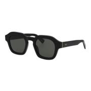 Stijlvolle zonnebril voor een zonnige Saluto Retrosuperfuture , Black ...