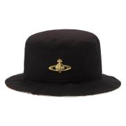 Emmer Hoed Cap Stijl Vivienne Westwood , Black , Unisex