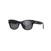 Zwarte zonnebril damesaccessoires Ss24 Off White , Black , Dames