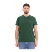 Heren Crew Neck T-Shirt Lacoste , Green , Heren