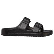 Comfort Sandaal Slippers Skechers , Black , Dames
