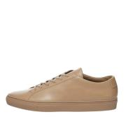 Koffie Lage Top Sneakers Common Projects , Brown , Heren