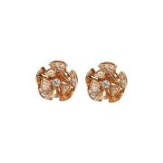 Pre-owned Rose Gold earrings Bvlgari Vintage , Multicolor , Dames