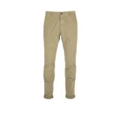 Wortel Fit Broek Mason's , Beige , Heren