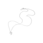 Pre-owned White Gold necklaces Tiffany & Co. Pre-owned , Gray , Dames