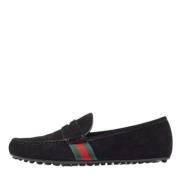 Pre-owned Fabric flats Gucci Vintage , Black , Heren
