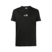 Zwart Cool Fit T-Shirt Dsquared2 , Black , Heren
