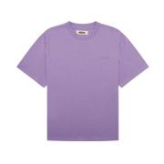 Korte Mouw T-shirt Woodbird , Purple , Heren