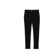 Slim Fit Zwarte Denim Jeans Patrizia Pepe , Black , Dames