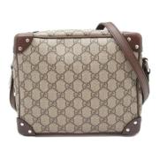 Pre-owned Canvas gucci-bags Gucci Vintage , Brown , Dames