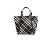 Ruitpatroon Tote Tas Burberry , Multicolor , Dames