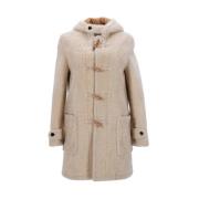 Pre-owned Leather outerwear Yves Saint Laurent Vintage , Beige , Dames