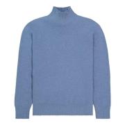 Blauwe trui Clark stijl Nn07 , Blue , Heren