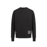 Zwarte Centenary Applique Sweatshirt Belstaff , Black , Heren