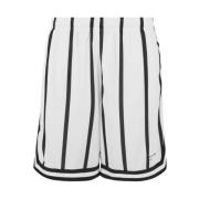 Mesh Shorts in wit polyester Karl Kani , Multicolor , Heren