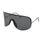 Donkergrijze Zonnebril Porsche Design , Black , Heren