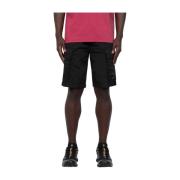 Zwarte Nylon Regular Fit Shorts C.p. Company , Black , Heren