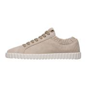 Suede sneakers Gilly Voile Blanche , Beige , Dames