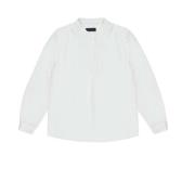 Witte Shirt voor Vrouwen Elena Mirò , Beige , Dames