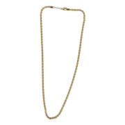 Gouden Ketting Dames Accessoires Federica Tosi , Yellow , Dames