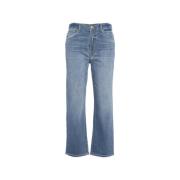 Blauwe Jeans Ss24 Dameskleding 7 For All Mankind , Blue , Dames