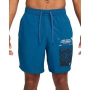 Heren Grafische Dri-Fit Sportshorts Nike , Blue , Heren