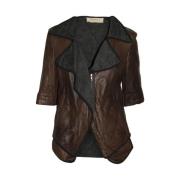 Pre-owned Faux Fur outerwear Marni Pre-owned , Brown , Dames