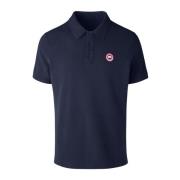 Klassieke Beckley Navy Blue Polo Canada Goose , Blue , Heren