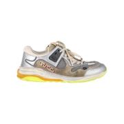 Pre-owned Leather sneakers Gucci Vintage , Multicolor , Heren