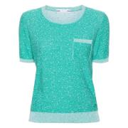 Zachte T-shirt Jacob Cohën , Green , Dames