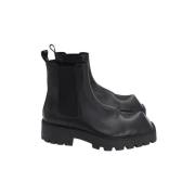 Pre-owned Leather boots Balenciaga Vintage , Black , Heren