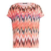 Watervalprintshirt Zigzag Patroon Betty Barclay , Multicolor , Dames