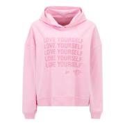 Hoodie met Statement Print Betty Barclay , Pink , Dames