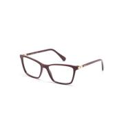 Rood Optisch Montuur Stijlvol Model Swarovski , Red , Dames