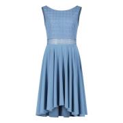 Short Dresses vera mont , Blue , Dames