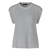 Elegant Ribgebreide Top Betty Barclay , Gray , Dames