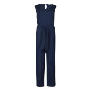 Geplooide Jumpsuit Betty & Co , Blue , Dames