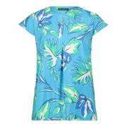 Moderne Slip-on Blouse met Opstaande Kraag Betty Barclay , Multicolor ...