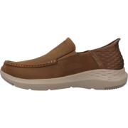 Casual Slip-On Loafers Skechers , Brown , Heren