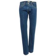 Pre-owned Denim jeans Burberry Vintage , Blue , Dames