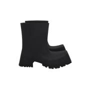 Pre-owned Rubber boots Balenciaga Vintage , Black , Dames