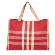 Pre-owned Canvas totes Burberry Vintage , Multicolor , Dames