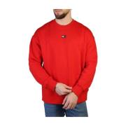 Katoenen Logo Sweatshirt Tommy Hilfiger , Red , Heren