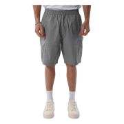 Katoenen Bermuda Shorts met Zakken Armani Exchange , Gray , Heren