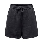 Bermuda Shorts Onlthyra WVN Only , Black , Dames
